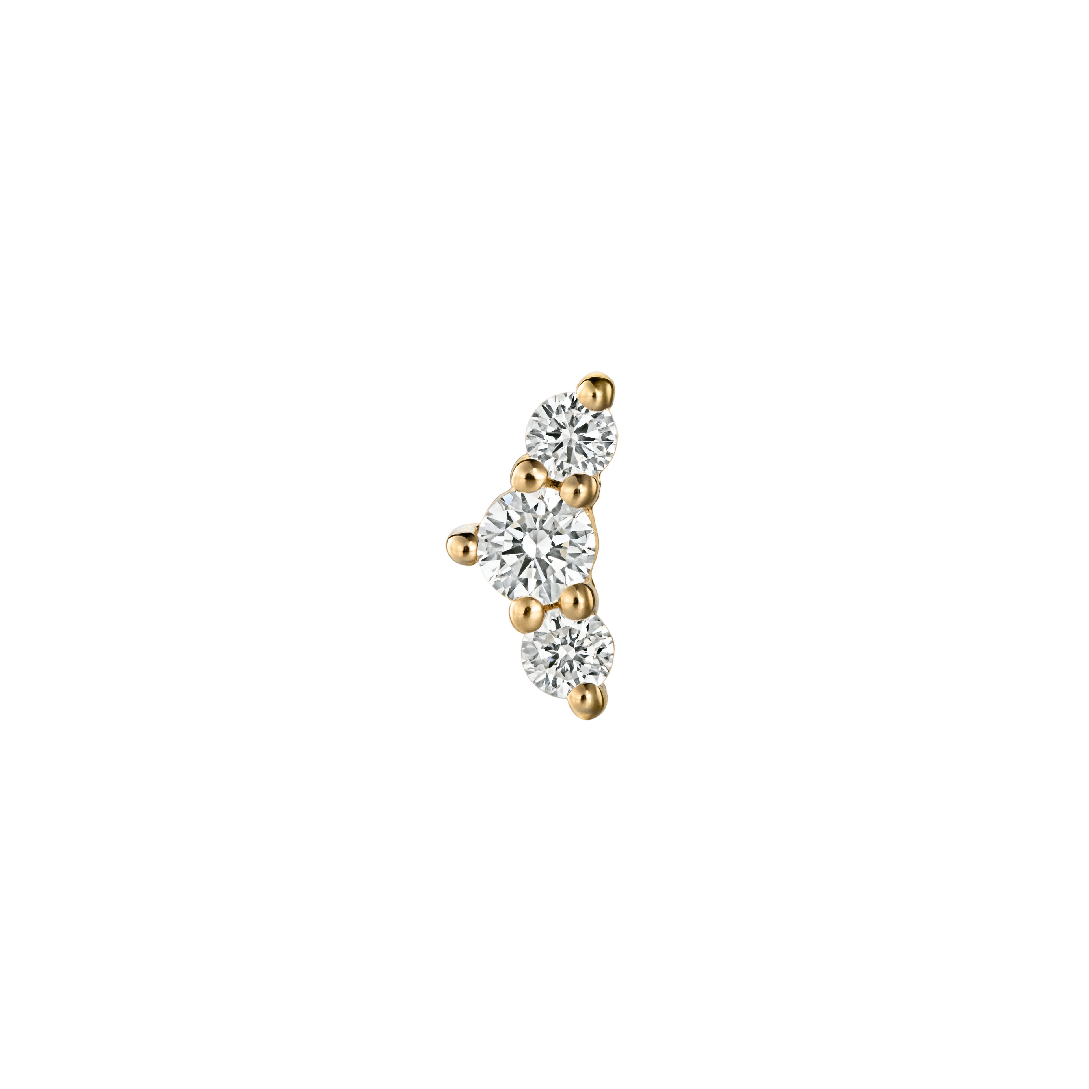 PANDORA -  Diamond & Gold Labret