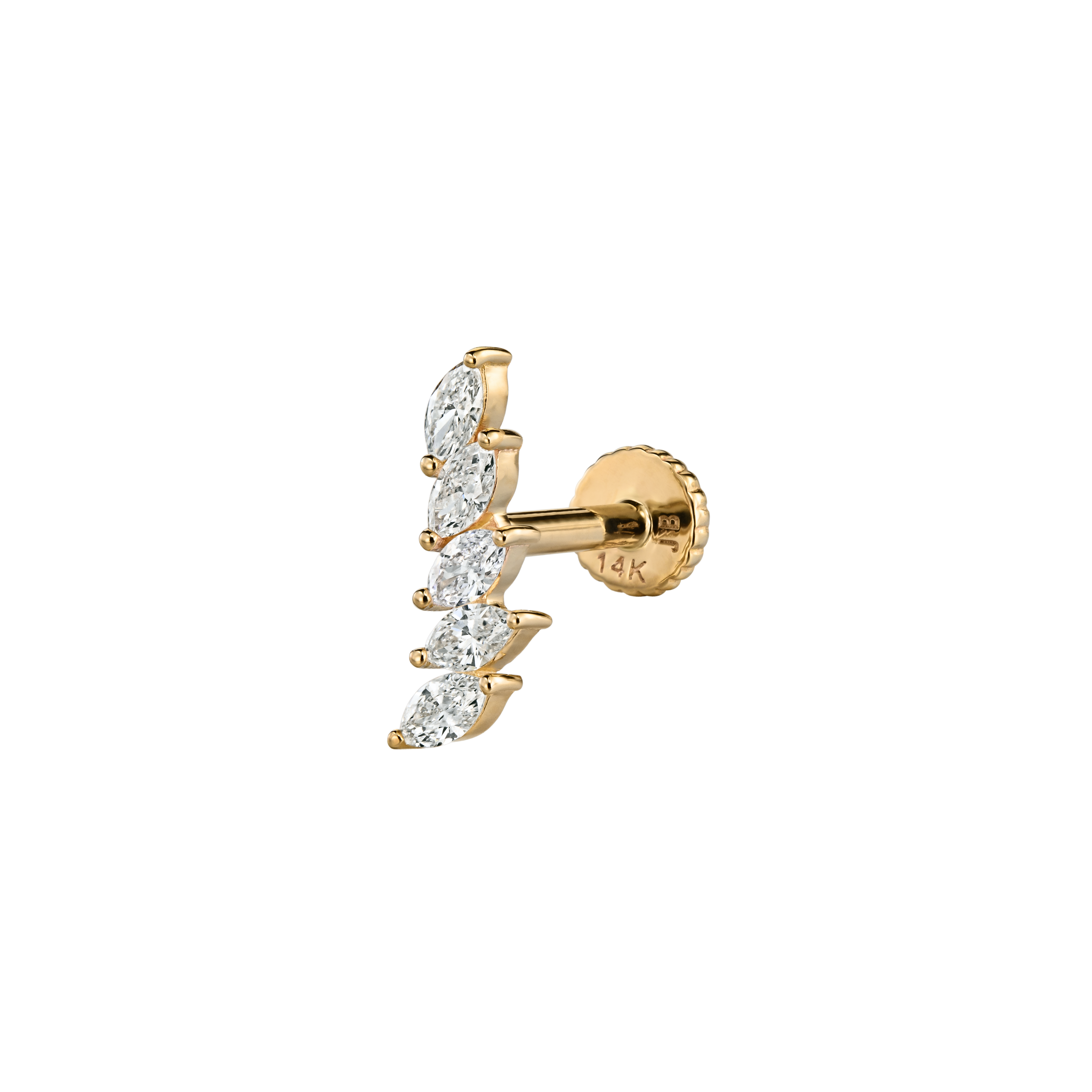 SIENNA - Diamond & Gold Labret