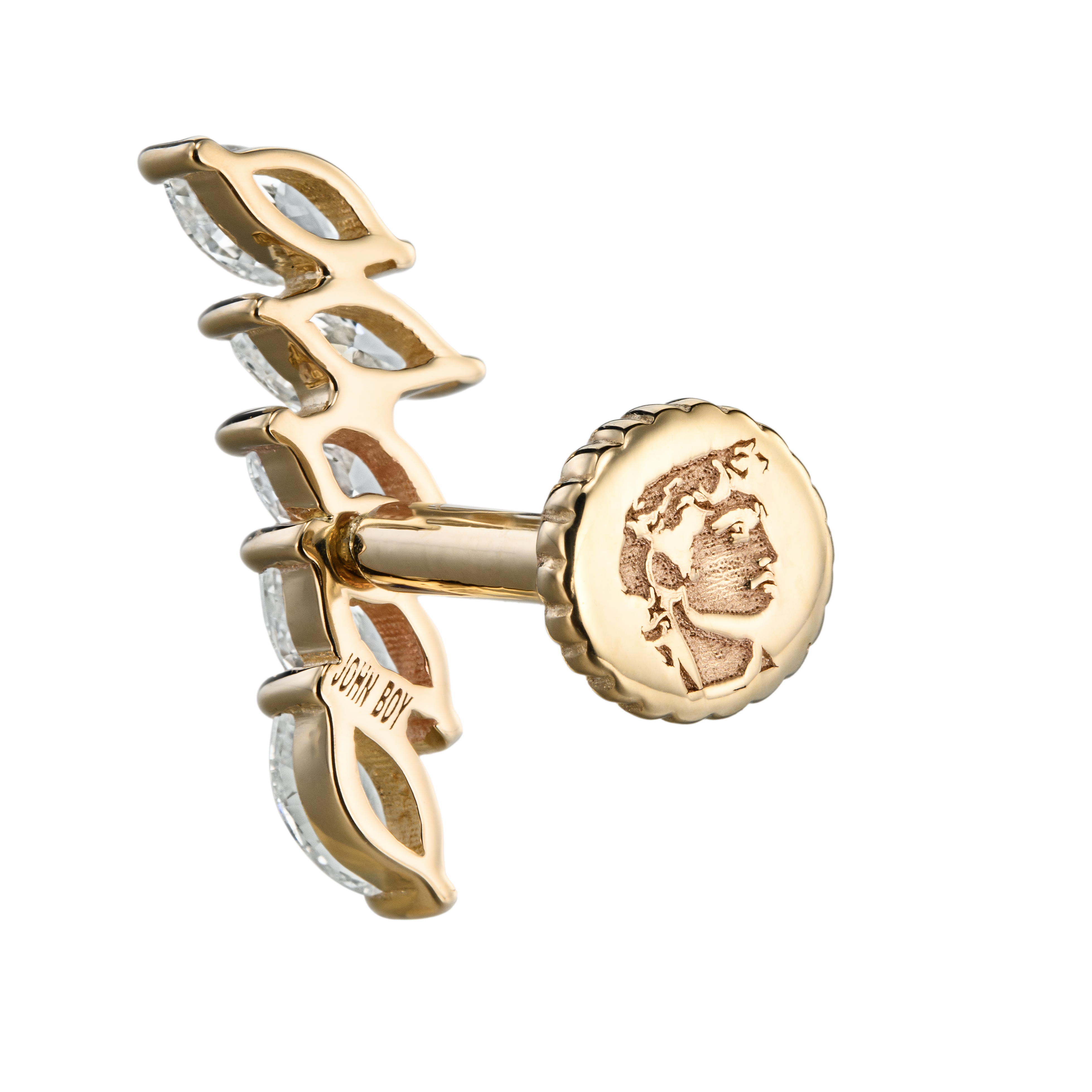 SIENNA - Diamond & Gold Labret